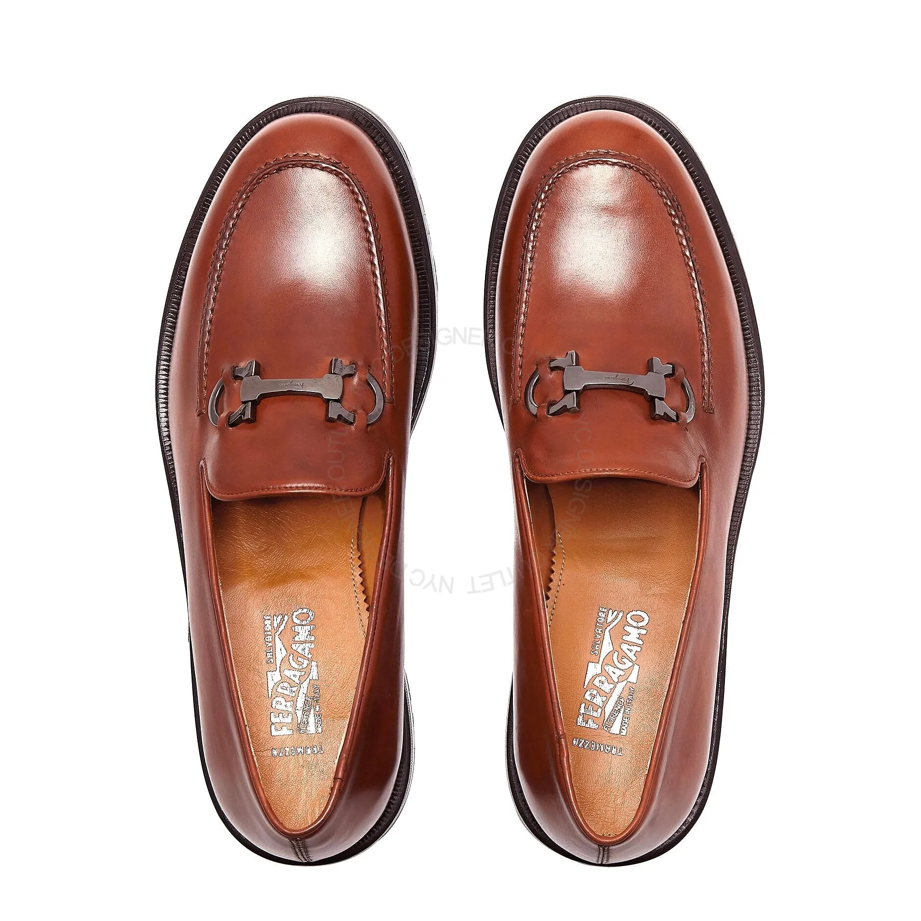 Light Walking Leather Soft Ferragamo Porto Moccasins