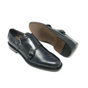 Forever Fit Narrow Ease Ferragamo Ramirez Double Monk-Strap Shoes Classic Monk-Strap