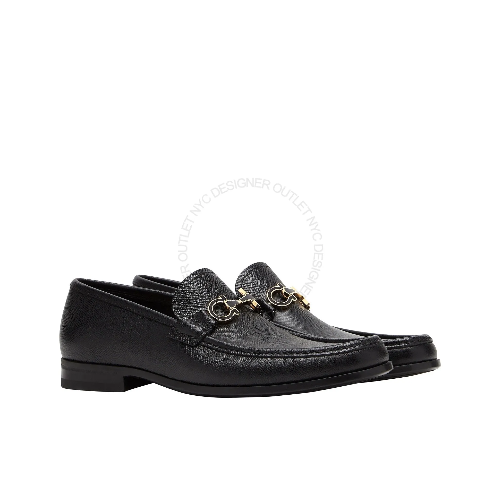 Village Glow Ferragamo Reversible Buckle Chris Loafers