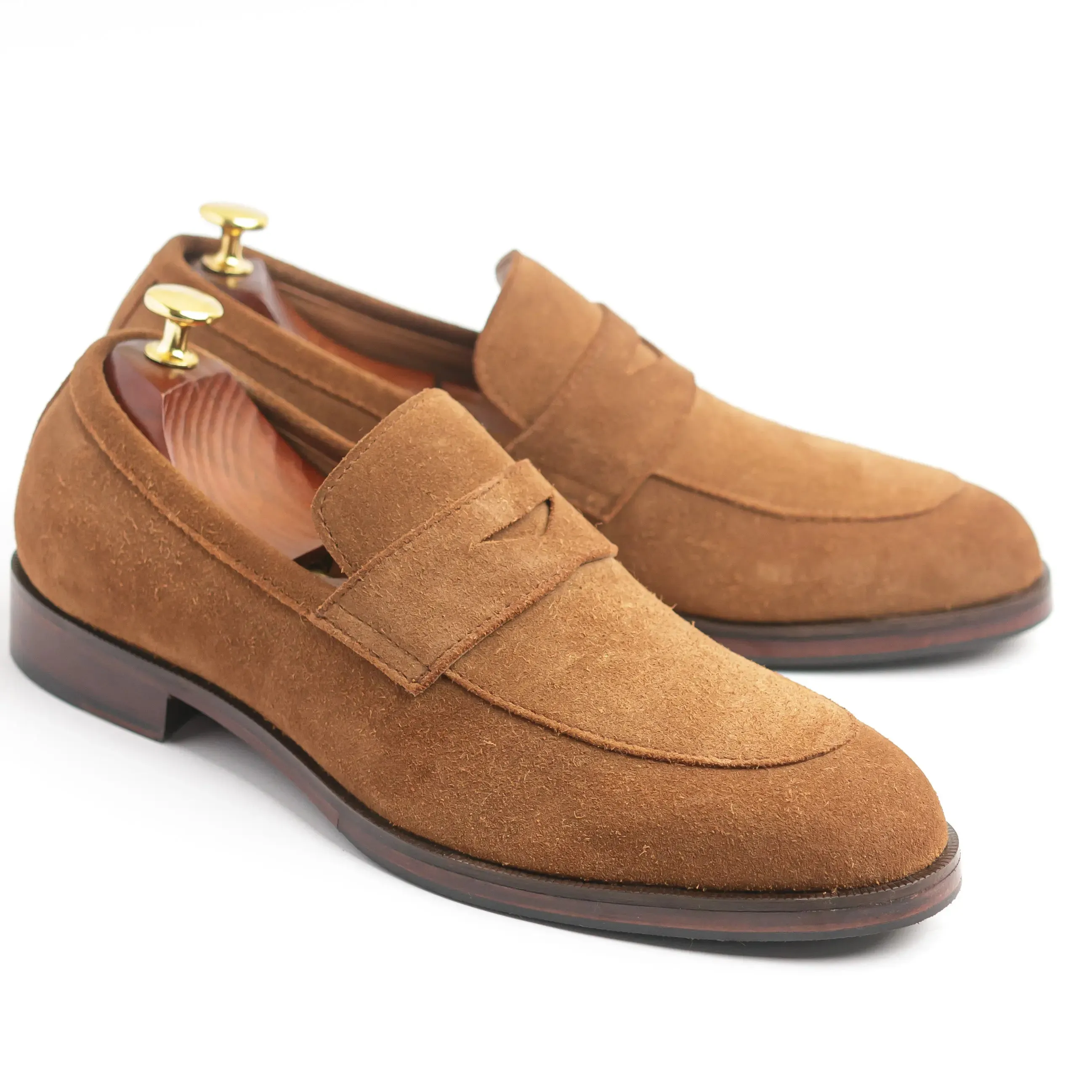Premium Style Diplomat Suede - Mustard