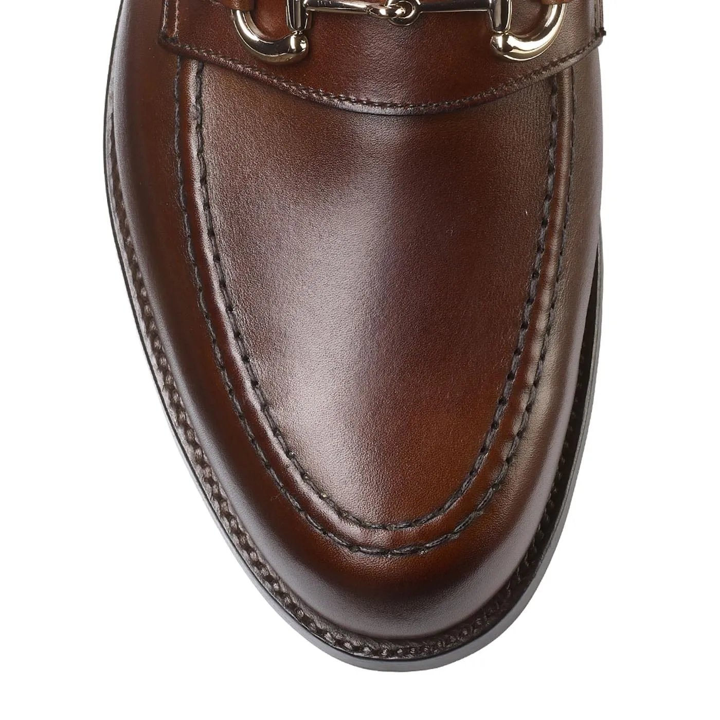 Charity Ball Bespoke Made Finchley 2 Dark Brown Burnished Calf