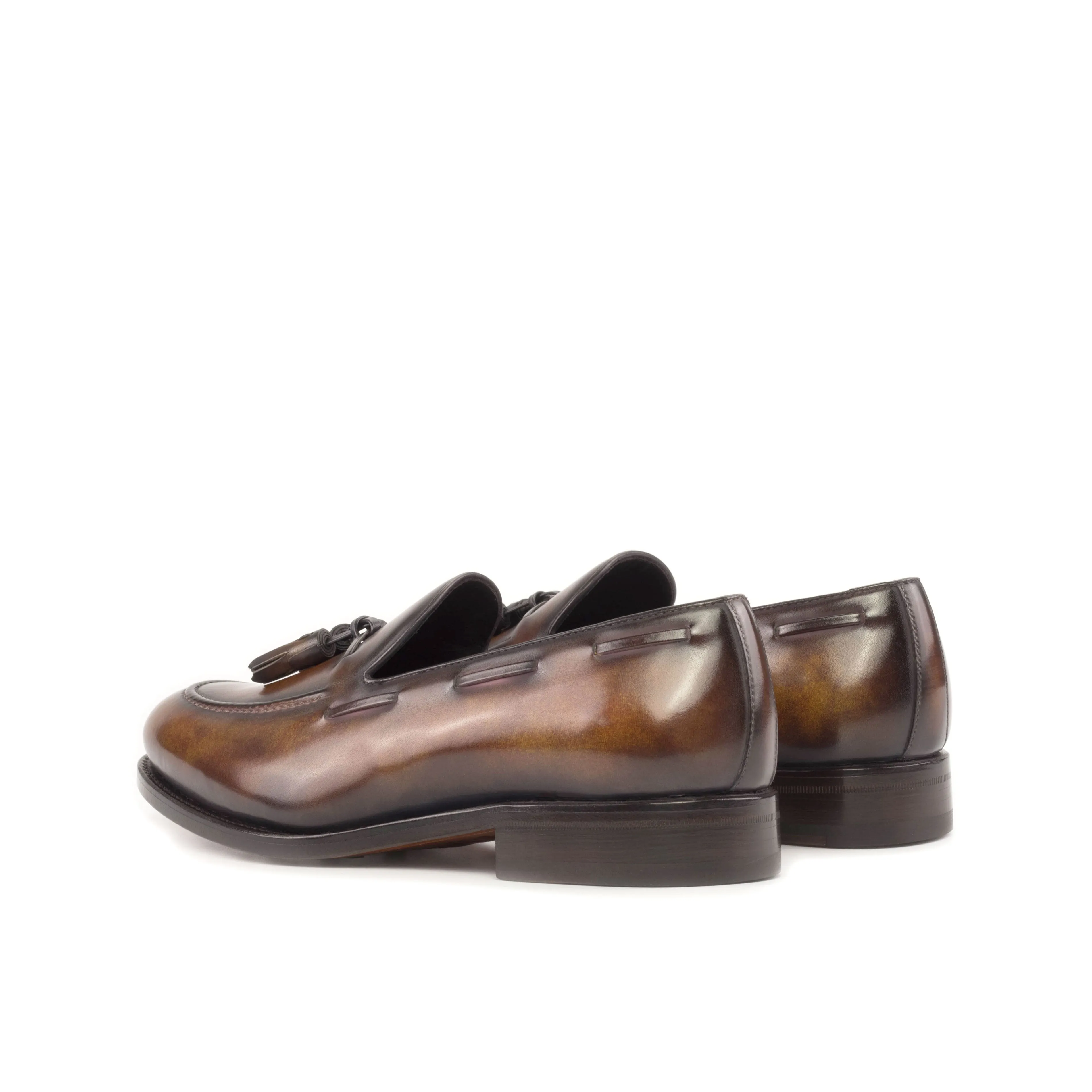 All Day Pace Open Street Fire Patina Tassel Loafers