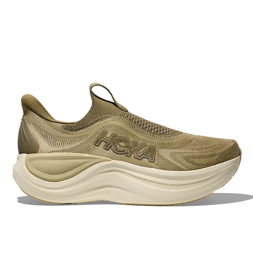 Low Cut Prostration Mens Hoka Skyward Laceless in Grassland/Mushroom