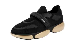 Prada Women's Black Cloudbust Sneaker 1E2931 Heel lockdown