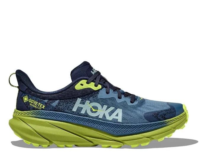 indoor activity Mens Hoka Challenger ATR 7 GTX in Outer Space/Dark Citron