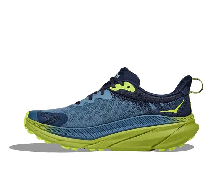 Seamless grip Mens Hoka Challenger ATR 7 GTX in Outer Space/Dark Citron