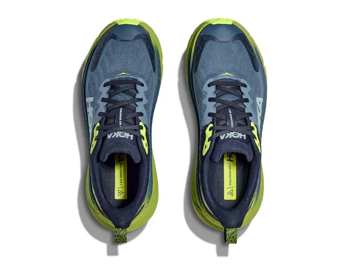 Mens Hoka Challenger ATR 7 GTX in Outer Space/Dark Citron Phylon Foam Tech Mobility Wear