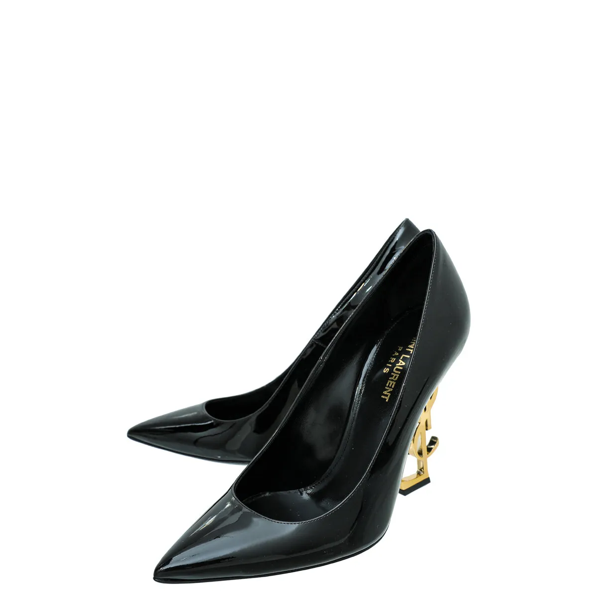 YSL Black Opyum Pumps 39 Christmas Party Heels