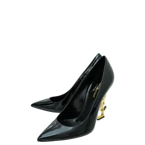 YSL Black Opyum Pumps 39 Christmas Party Heels