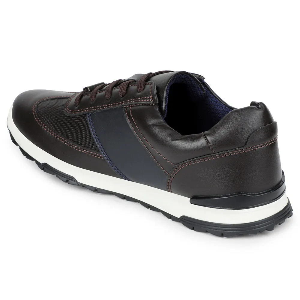 Healers Brown Casual Sneakers For Men EZOKE By Liberty Biodegradable Components