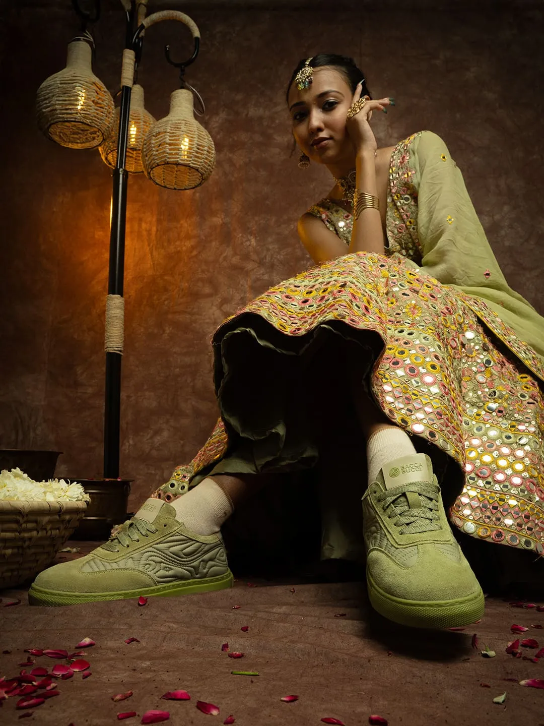 RANGREZA ETHNIC by Bacca Bucci ?C Sneakers for Indian Festive & Ethnic Wear moisture - wicking - performance shoes performance enhancing