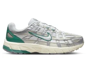 Men??s Nike P-6000 (White/Emerald) flat - terrain - runner