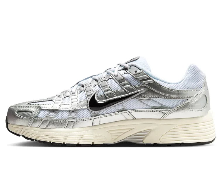 Men??s Nike P-6000 (Metallic Silver/Black) walking tool