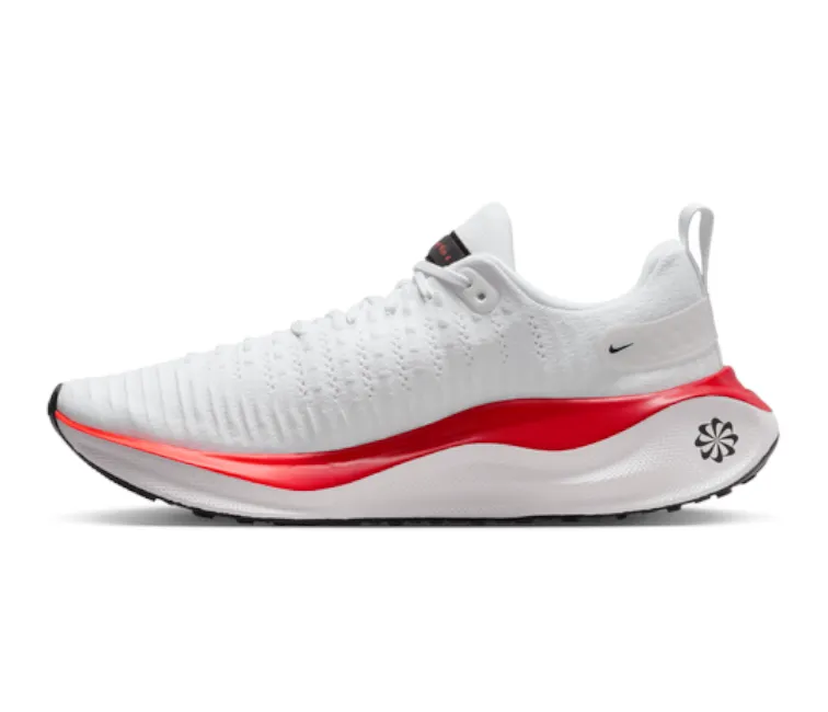 slip-resistant spandex - feature shoes Men??s Nike React Infinity Run 4 (White/Red)