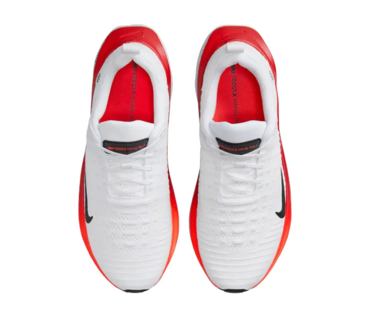 Men??s Nike React Infinity Run 4 (White/Red) Air Circulation AirCushioning