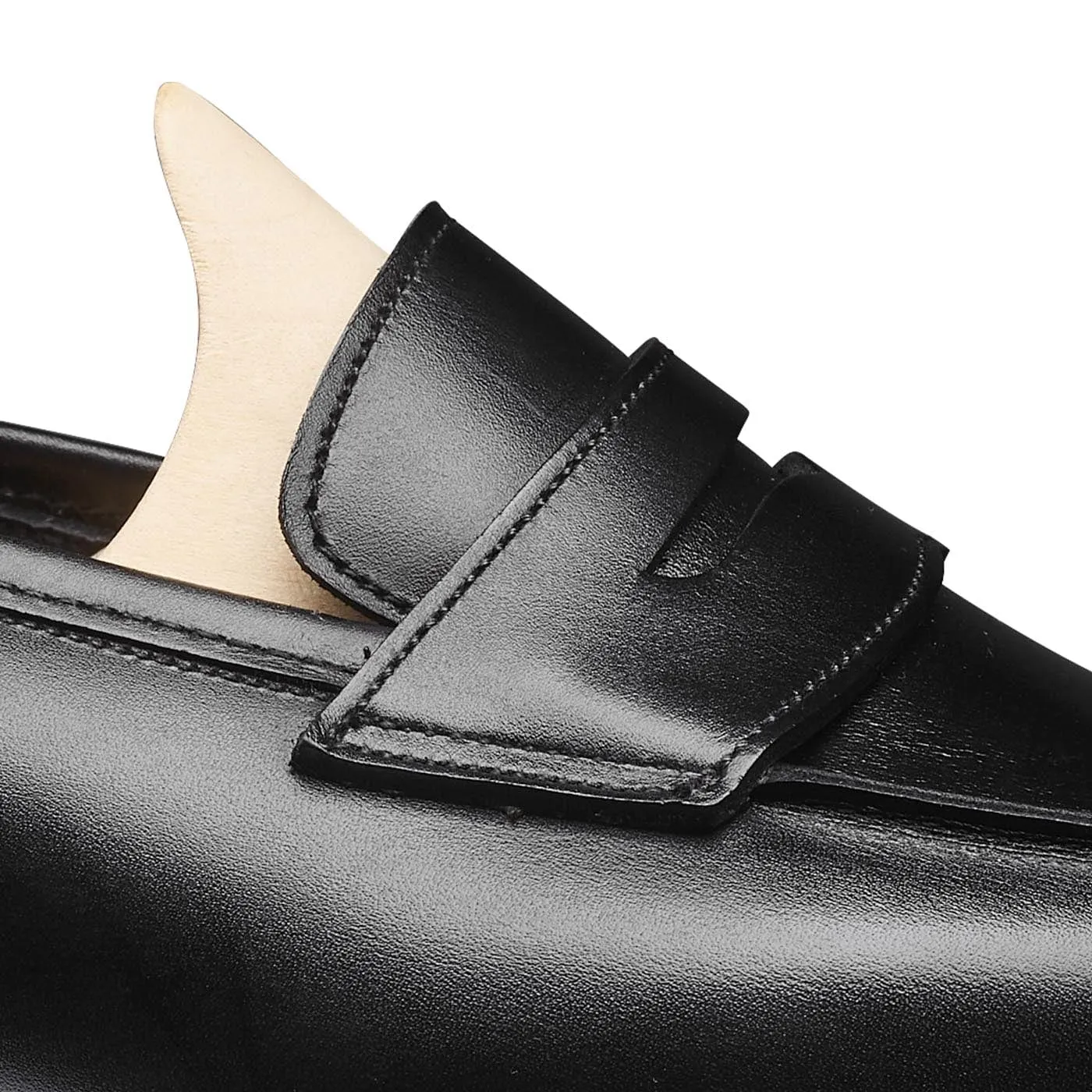 Elise Black Calf Structured Base