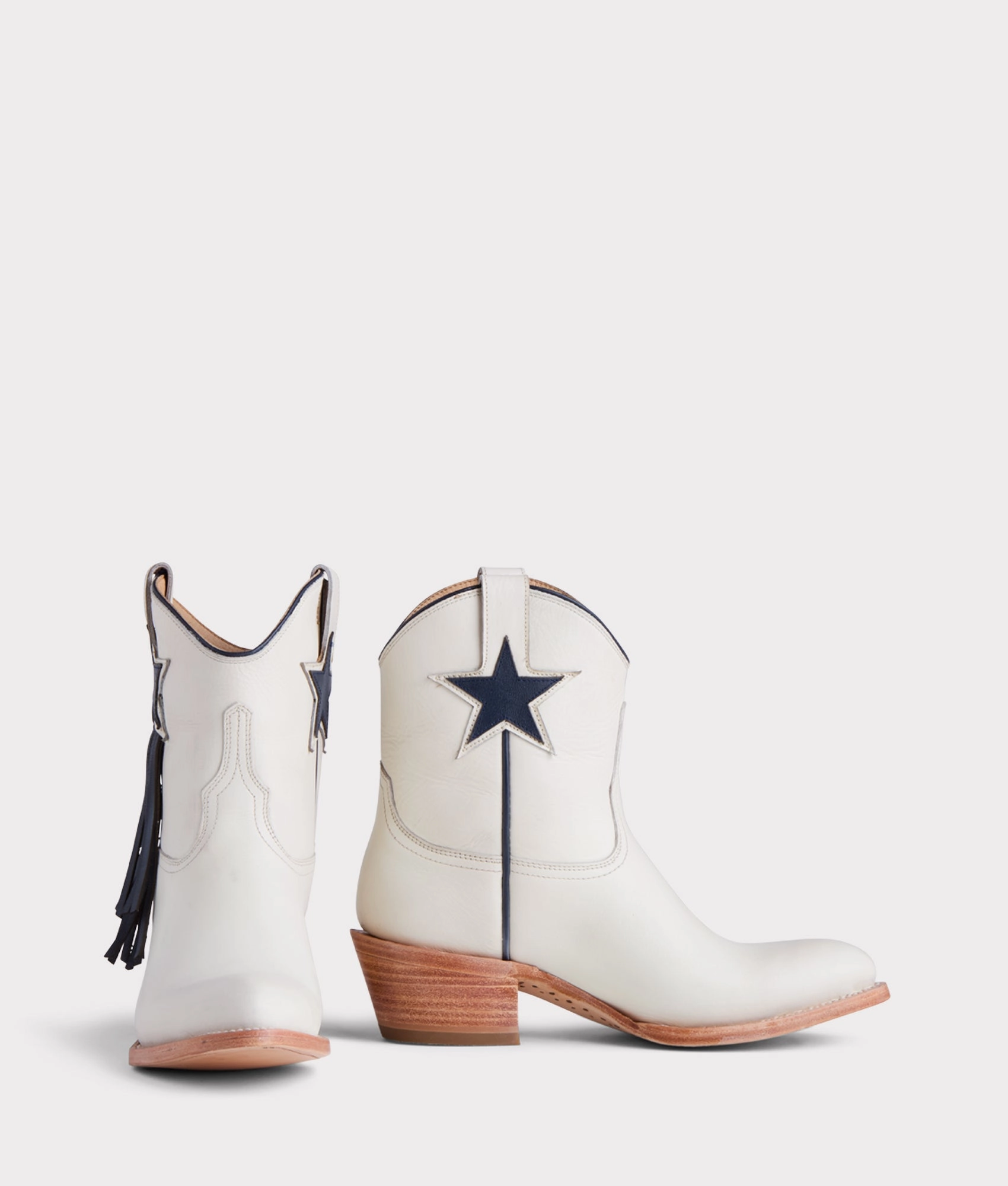 Lucchese x Dallas Cowboys Five Point :: Cream Street Style Work Ready