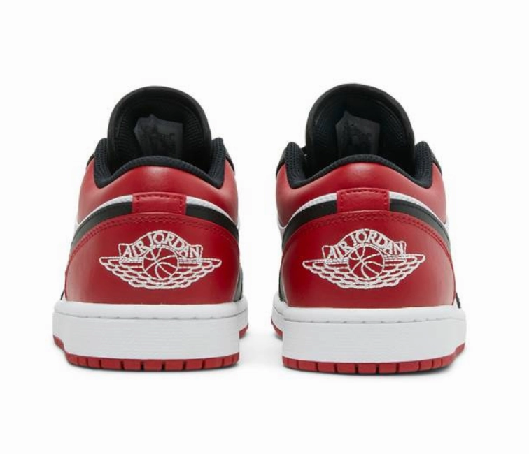 Rugged Design running in circular tracks shoes Men's Nike Air Jordan 1 Low (Bred Toe)