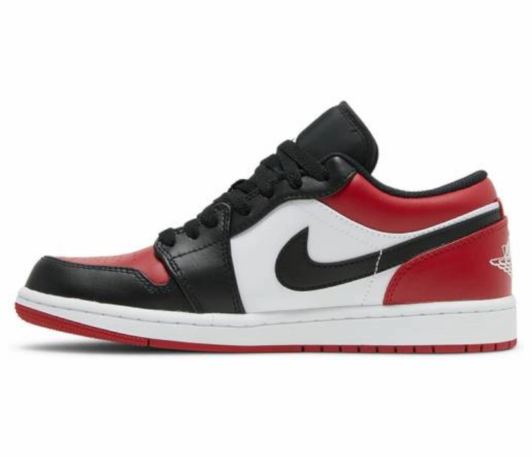 Shock Absorbing Men's Nike Air Jordan 1 Low (Bred Toe)