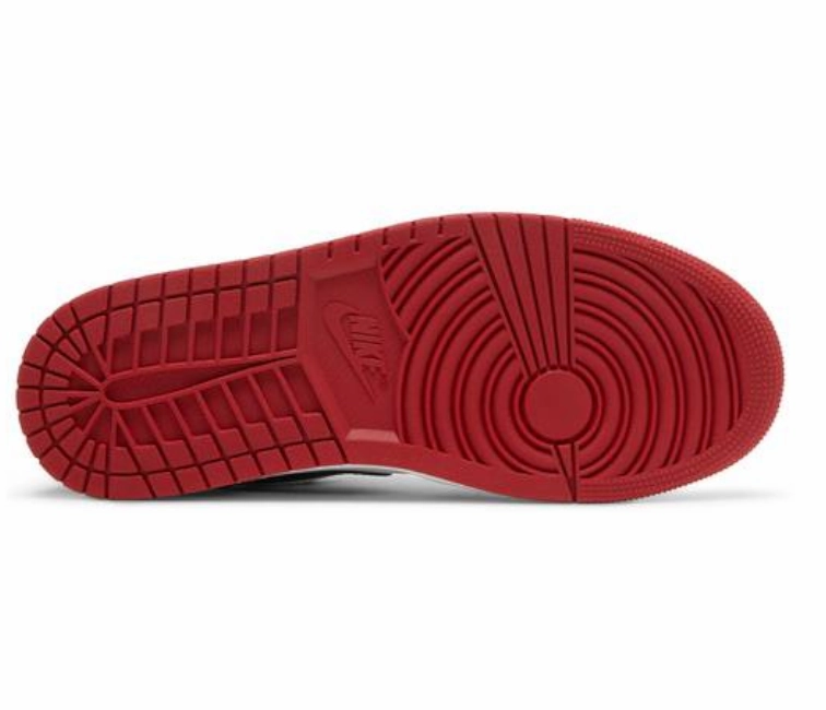 Men's Nike Air Jordan 1 Low (Bred Toe) running in the heat shoes Ultimate support