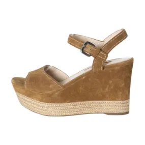 Style Base Prada Suede Slingback Espadrille Wedges