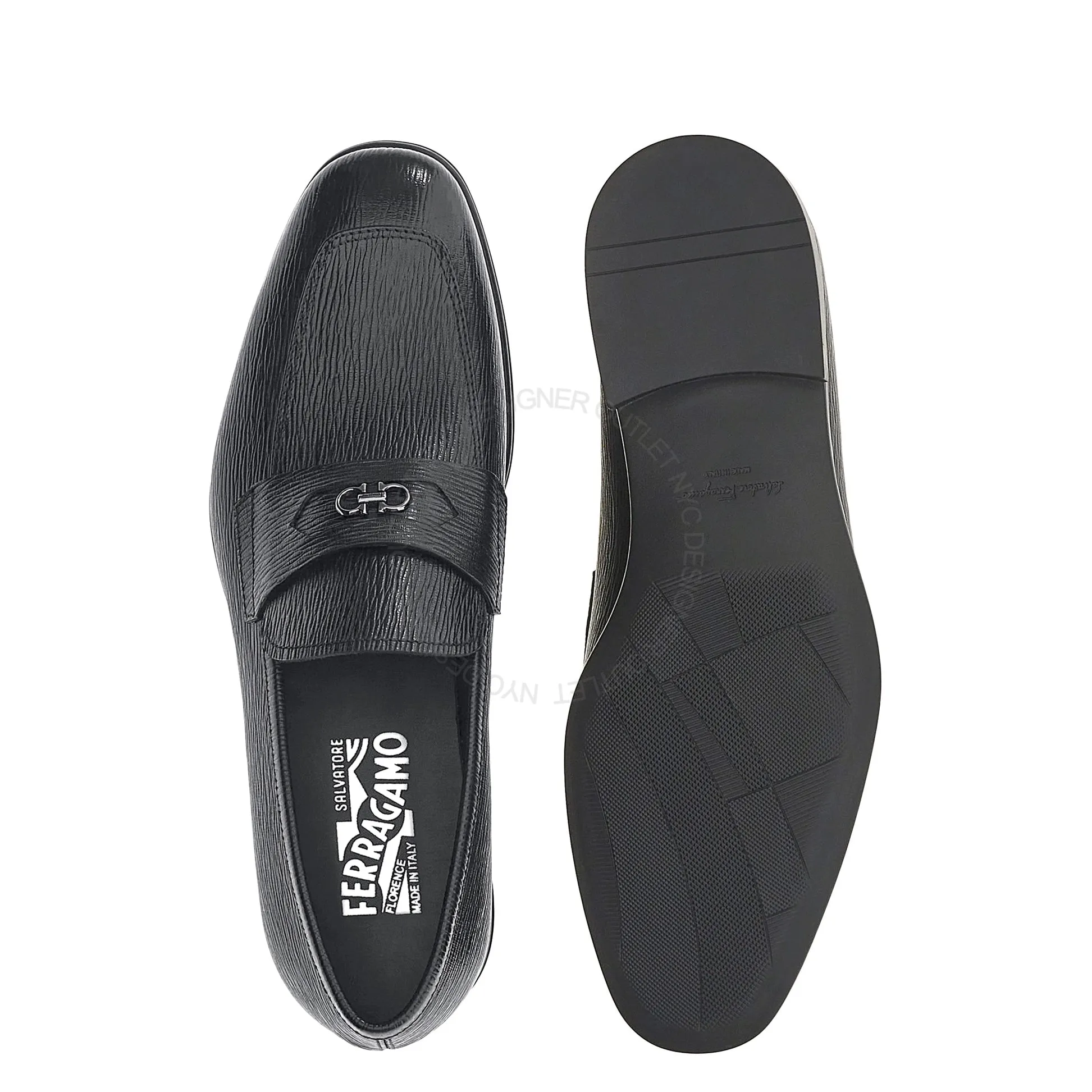 Flexible Style Ferragamo Martin Dress Shoes