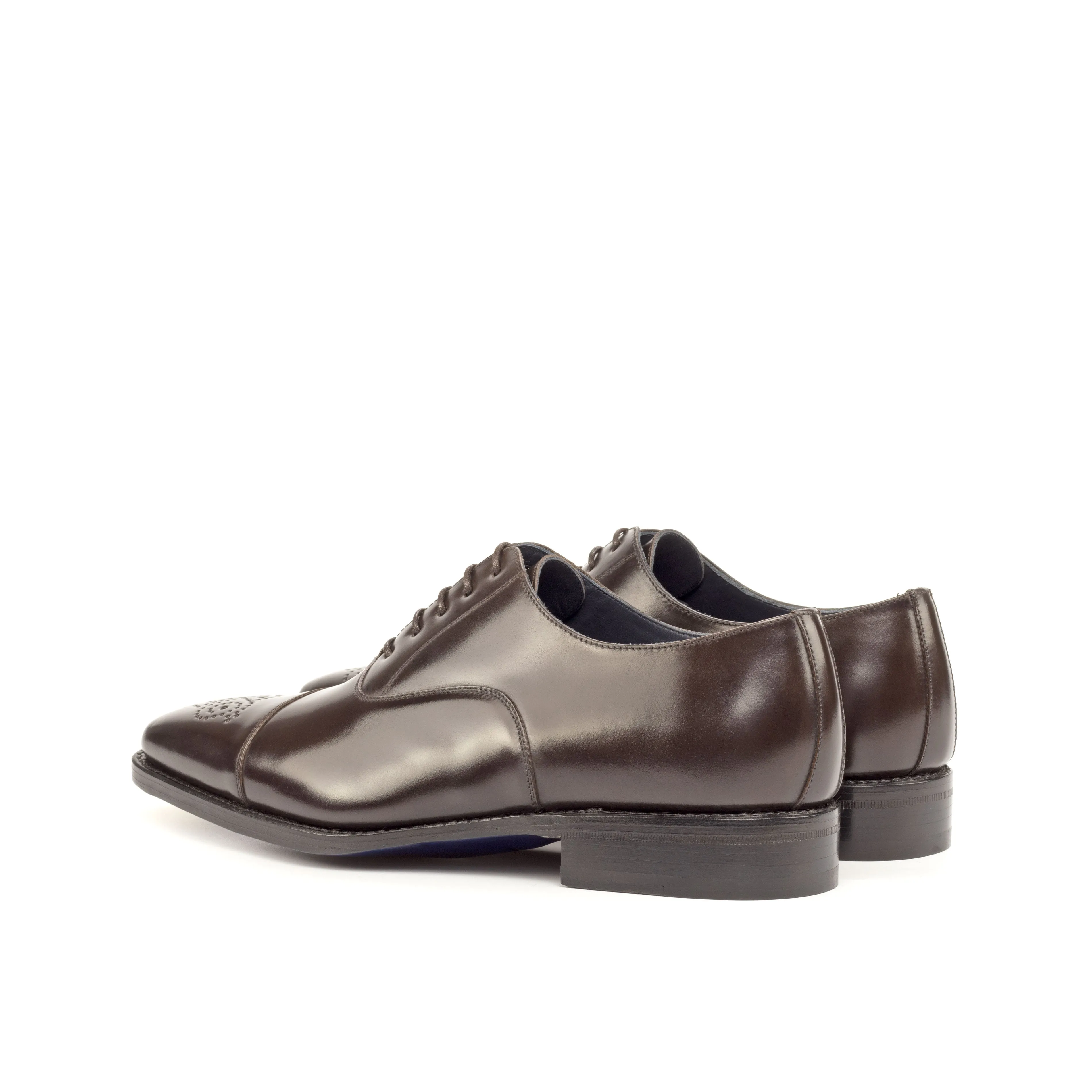 Flexible Frame Boardroom Wear Dark Brown Shell Cordovan Oxford