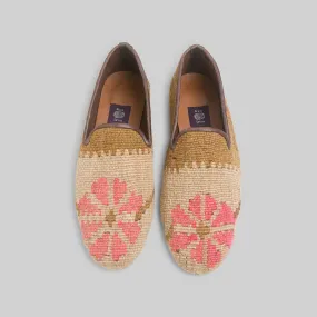 runway look mesh material Men's Kilim Loafer Size 8