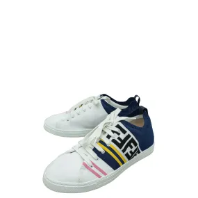 Fendi Multicolor Logo Stretch Knit Sneaker 5 Boho Free