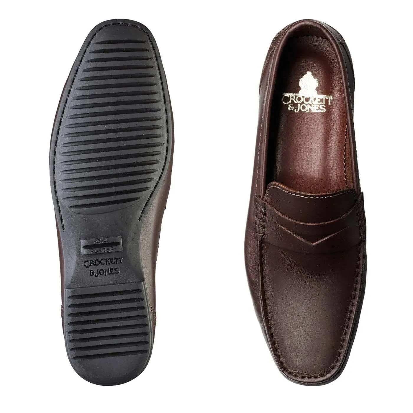 Genoa Dark Brown Antique Calf Secure fit Quick Fit