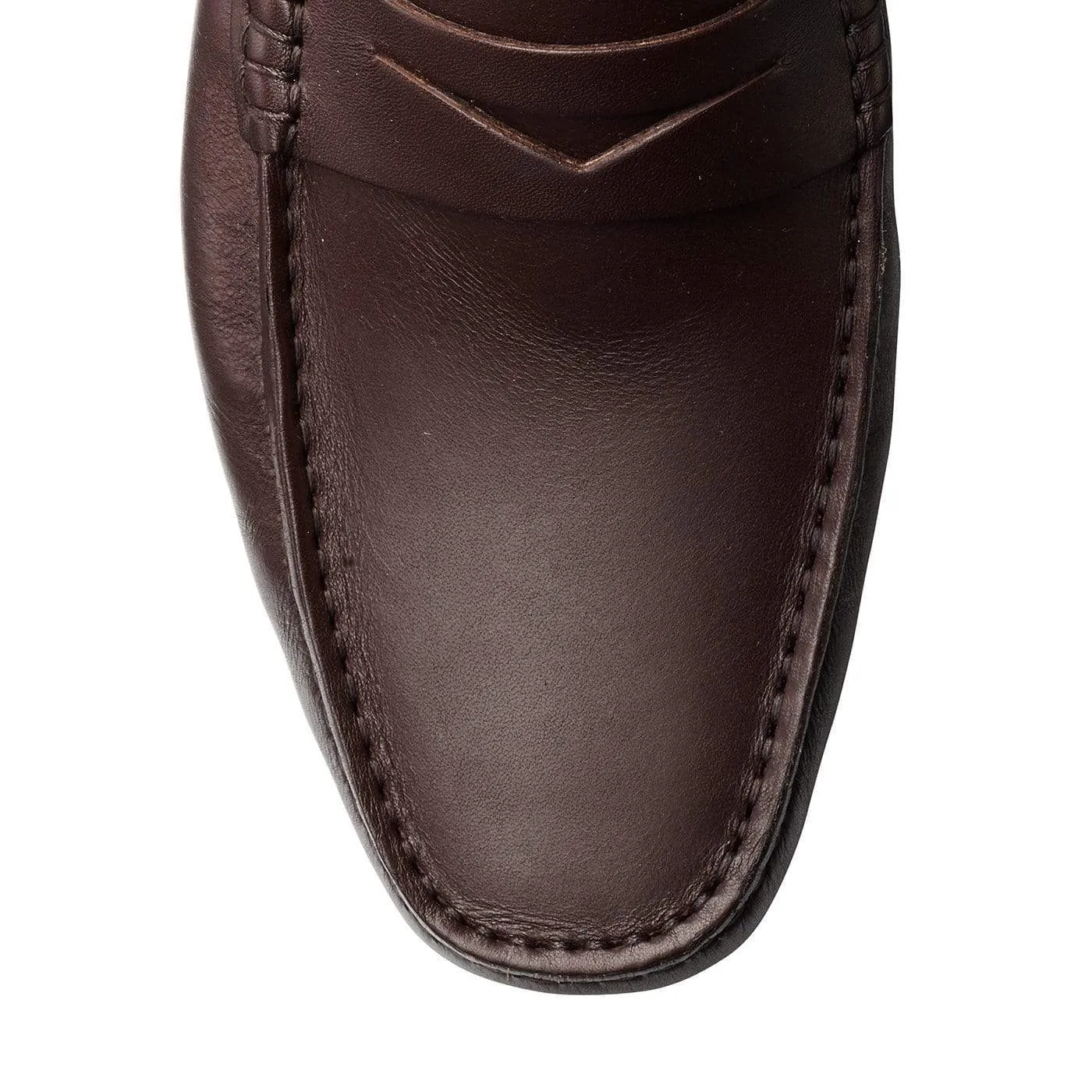 Genoa Dark Brown Antique Calf Guest Look Timeless Style