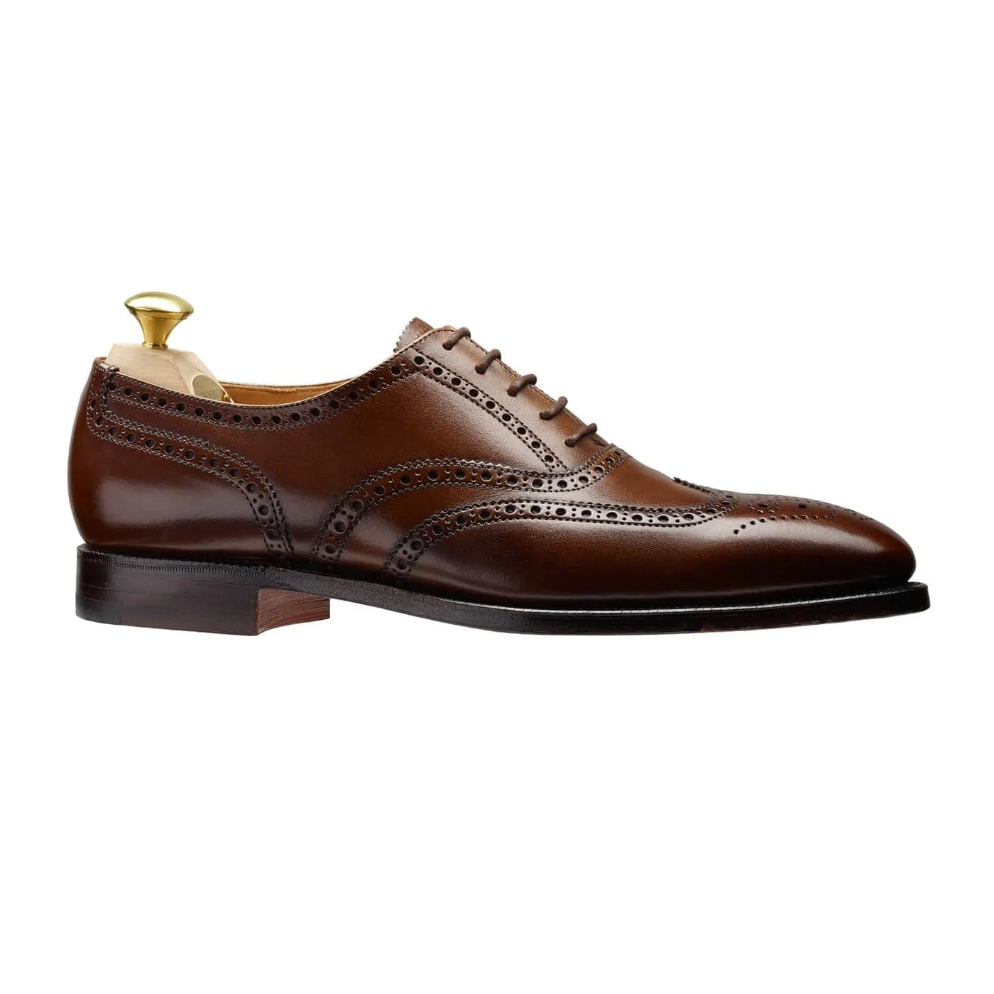 Finsbury Dark Brown Burnished Calf Regular Use