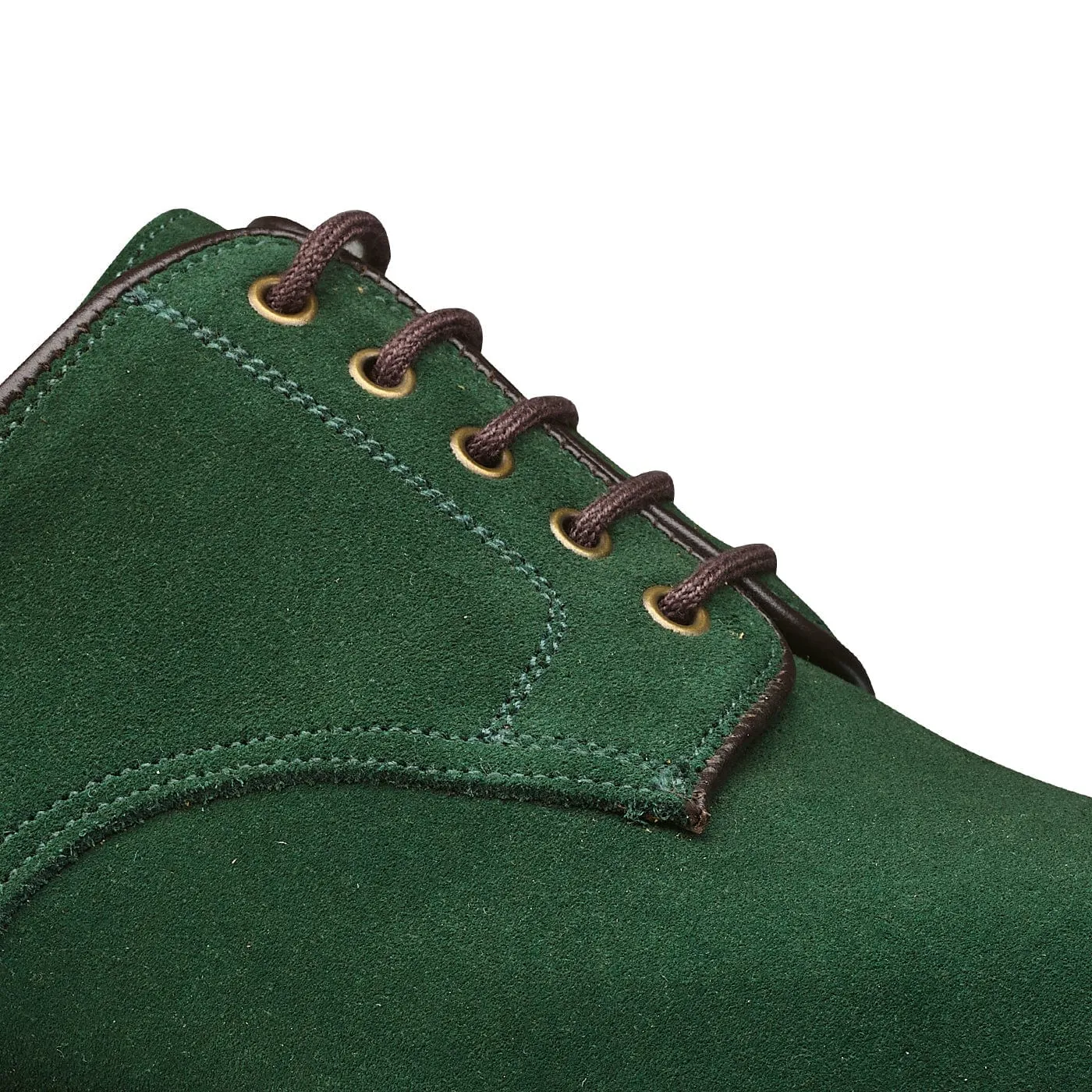Grasmere Bottle Green Suede Effortless Style Daily Wear