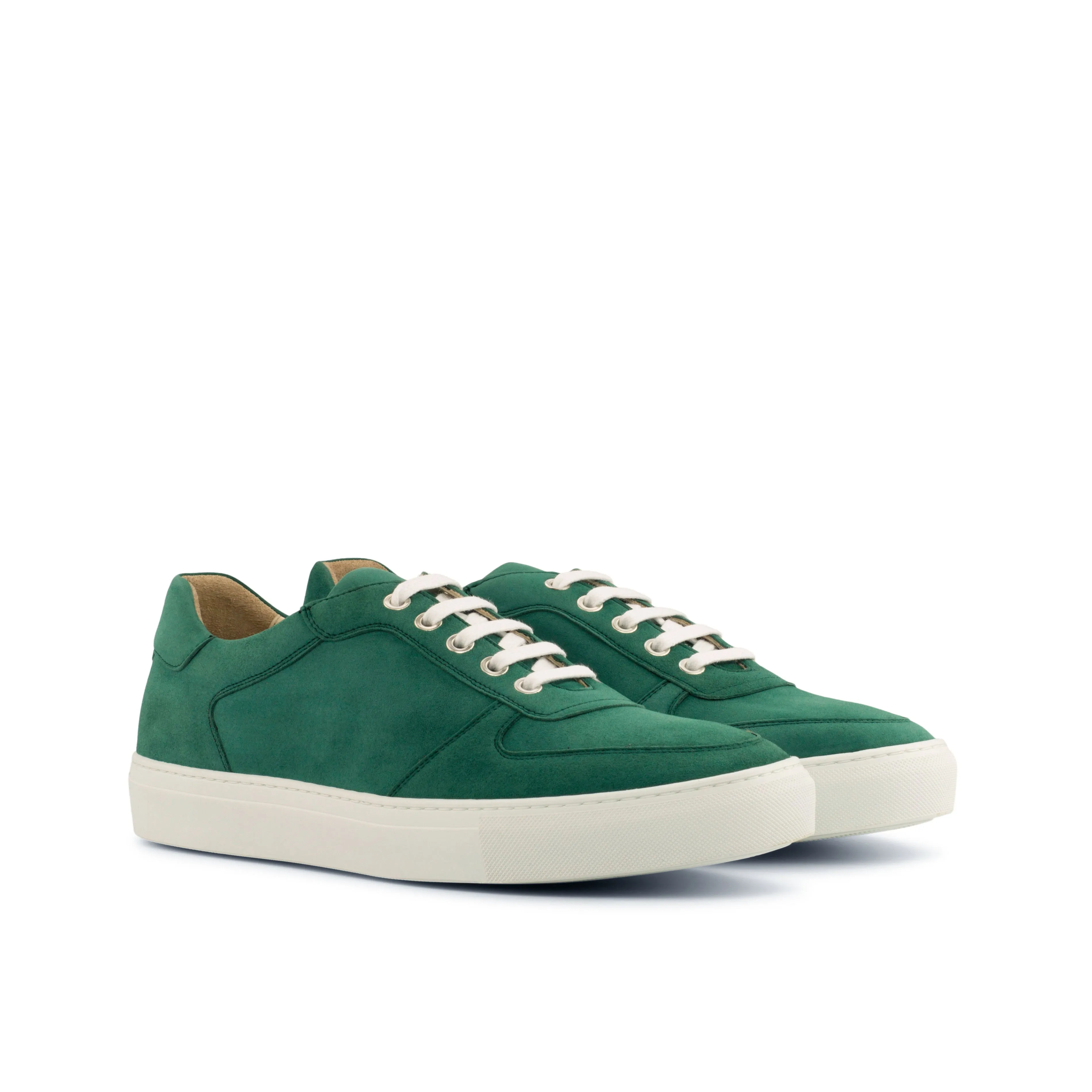 Support Zone Ankle Collarbrace Green Suede Low-Top Sneakers