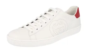 Gucci Women's White Leather Sneaker ace so Day-Long Comfort