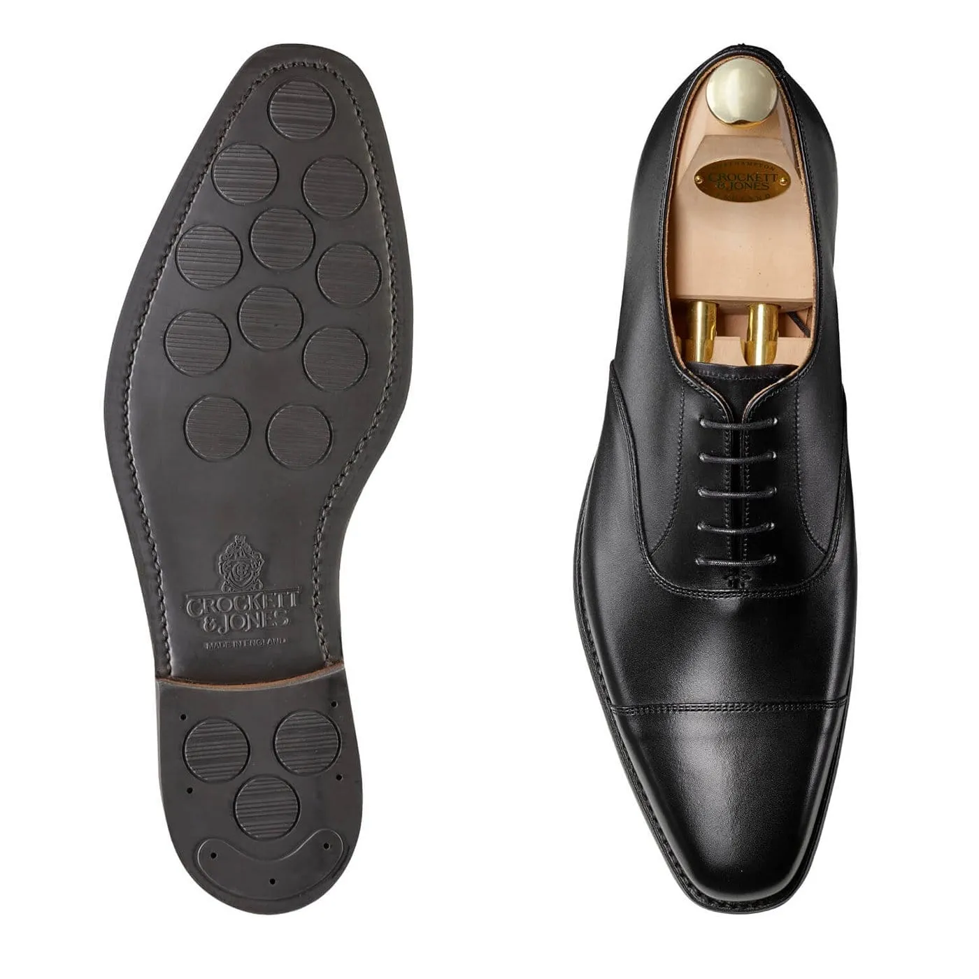 Hallam Black Calf (City Sole) Classic Design