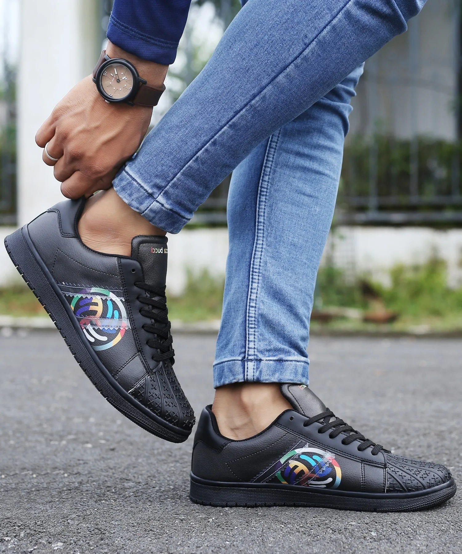 Bacca Bucci Boombox secure fit shoes promotion - themed running wear