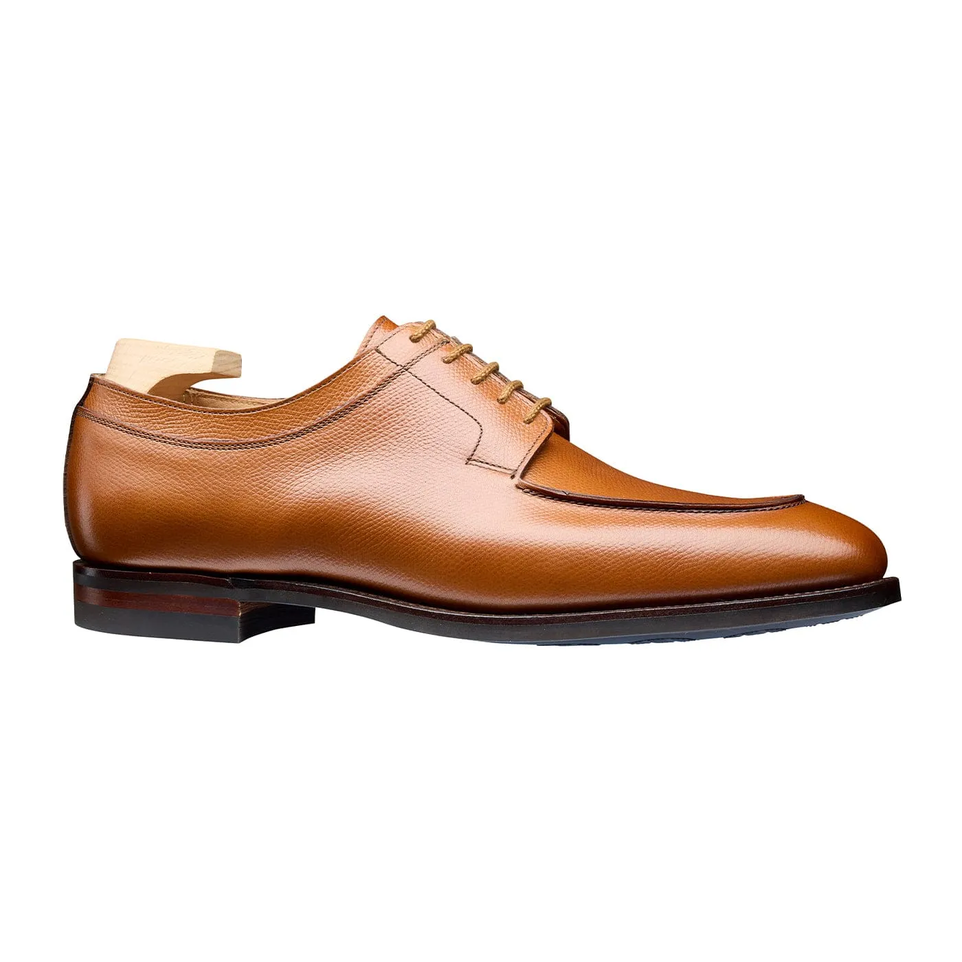 Stylish Sole Sleek Footwear Hardwick Tan Golf Grain