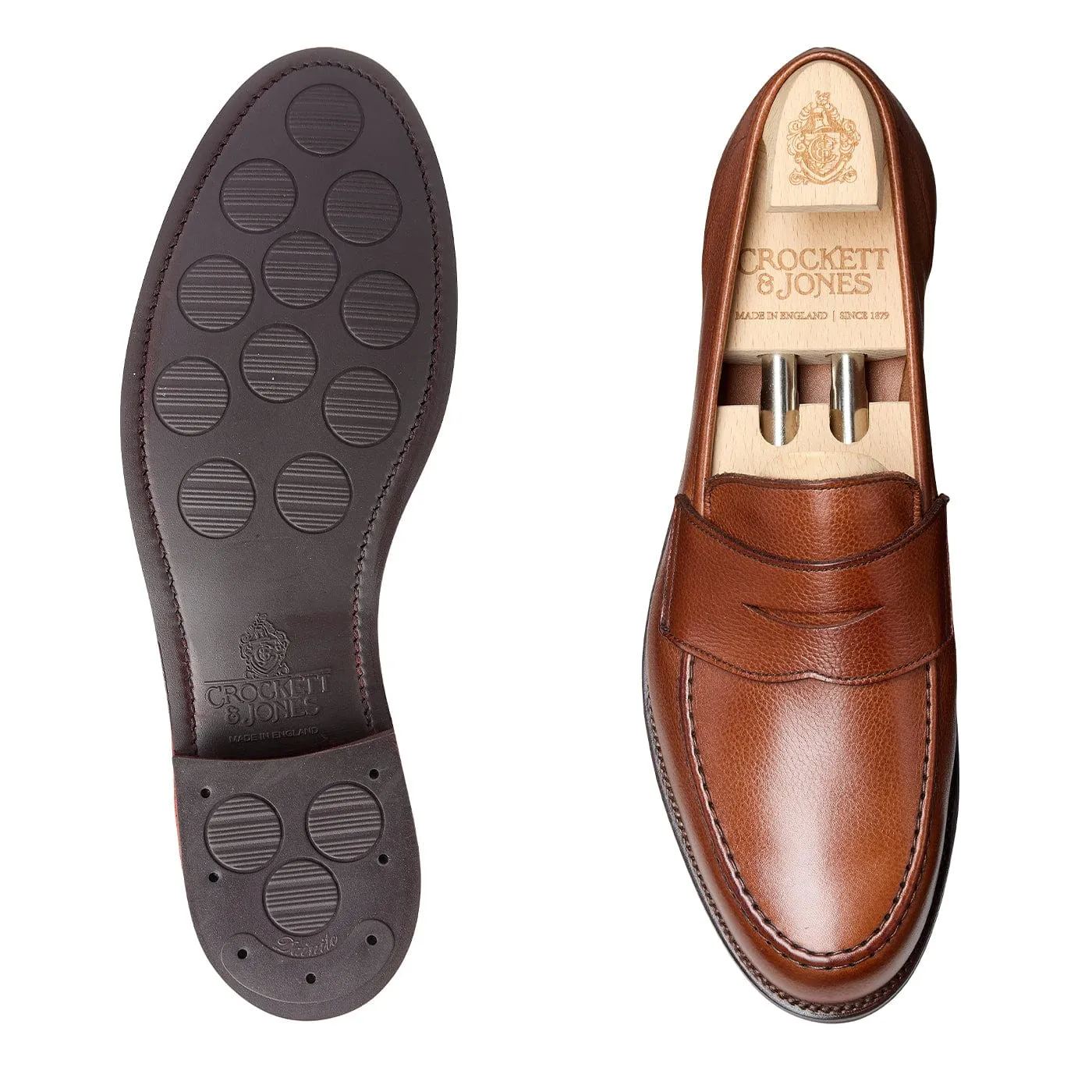 Harvard 2 Chestnut Soft Grain Run Path Supportive sole