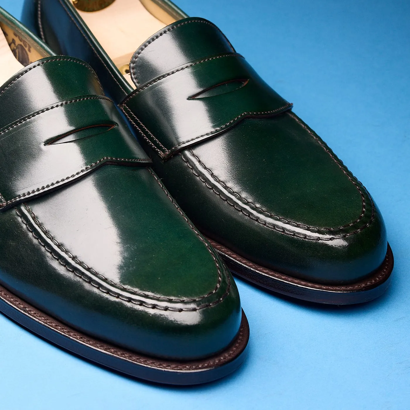 hand craft Task Comfort Harvard 2 Green Cordovan