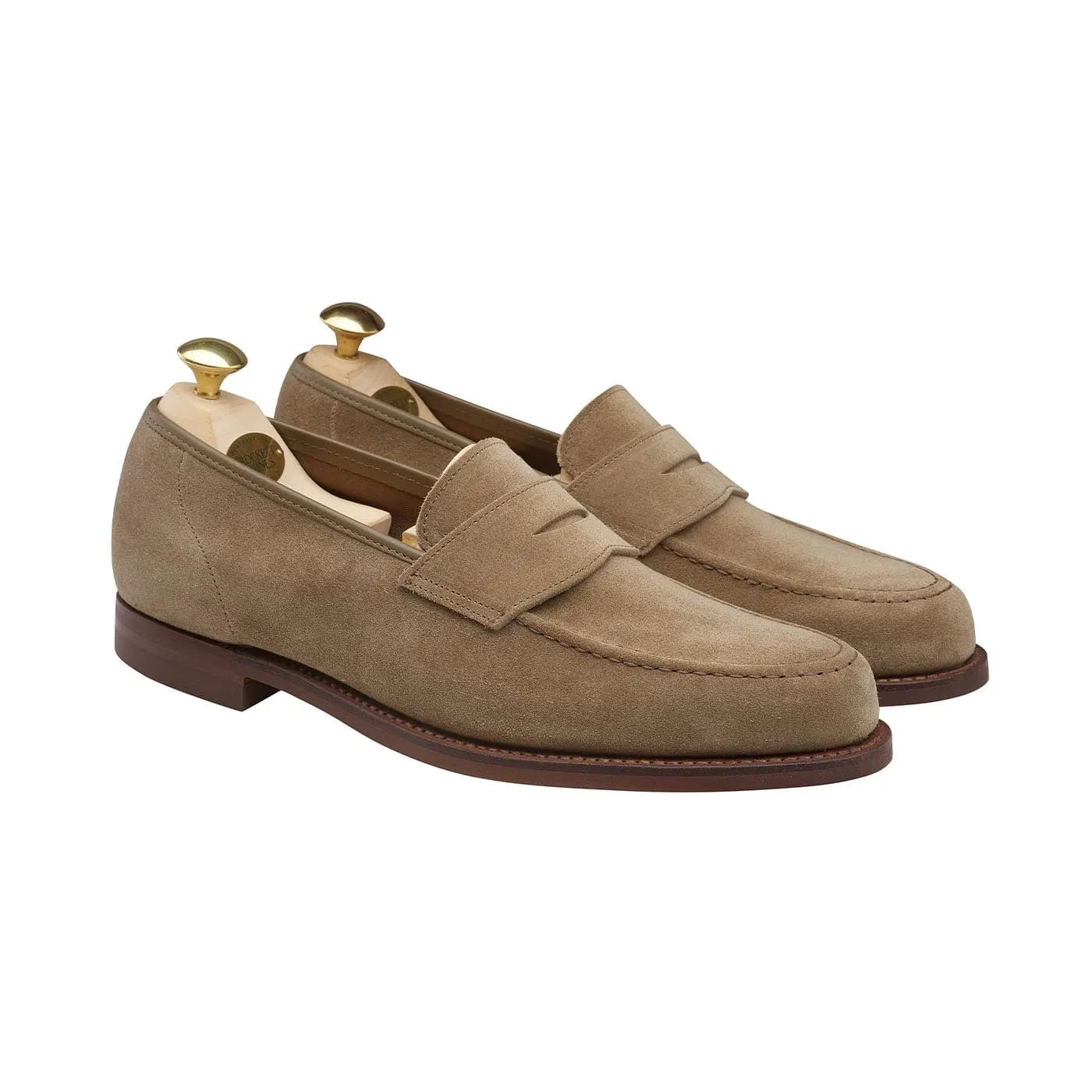 Bloom Glow Easy Walk Harvard 2 Khaki Suede