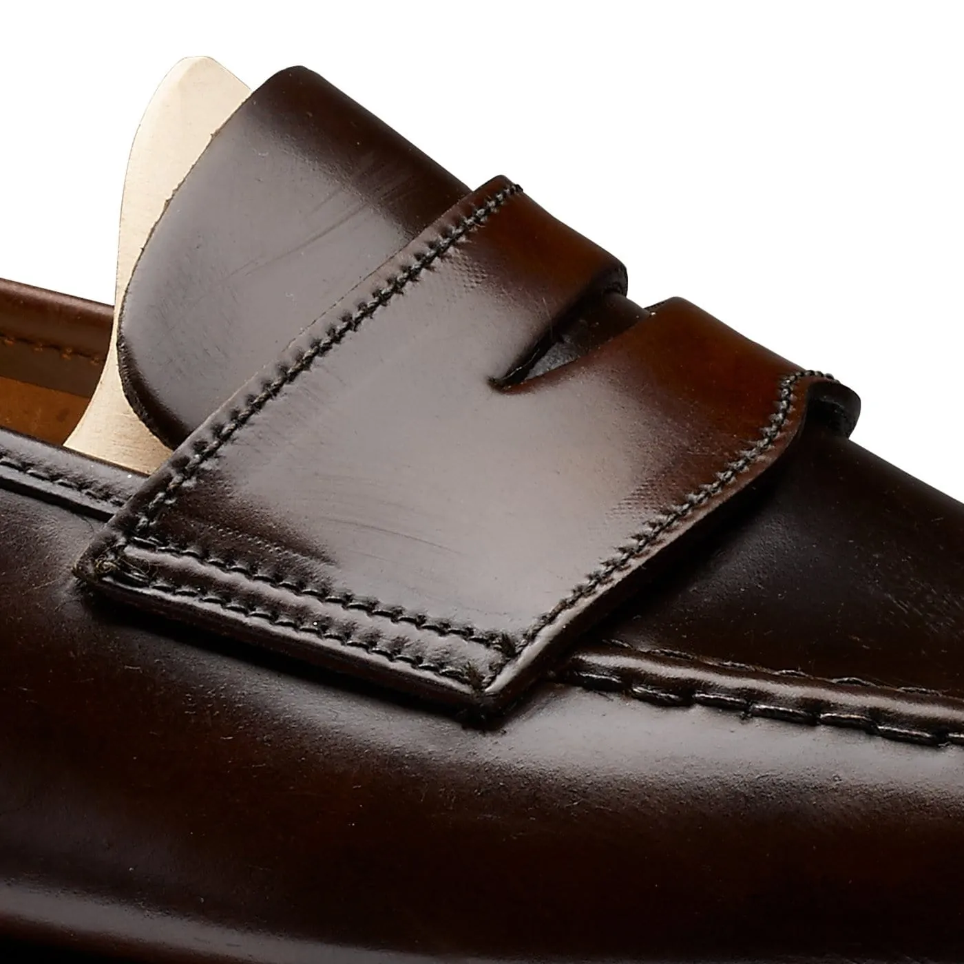 Harvard Dark Brown Cordovan All-Season Style Classic Slip-Ons