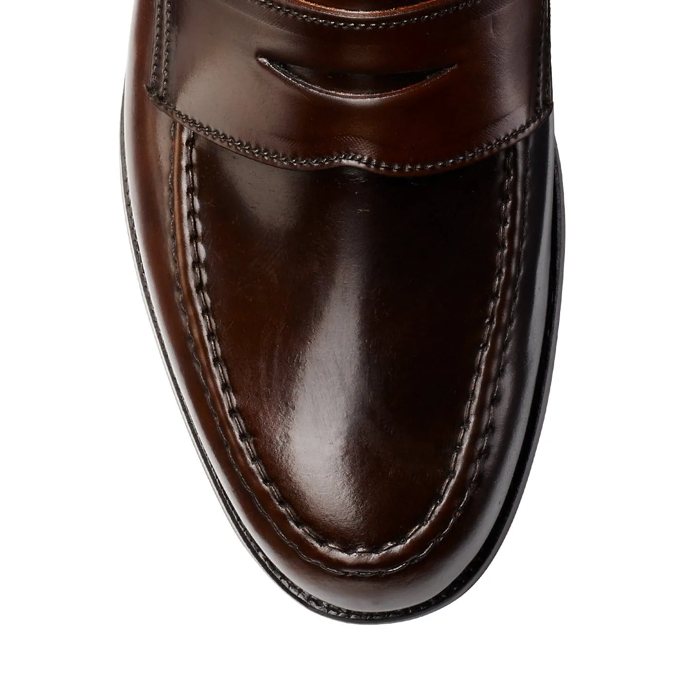 Harvard Dark Brown Cordovan Anti Slide