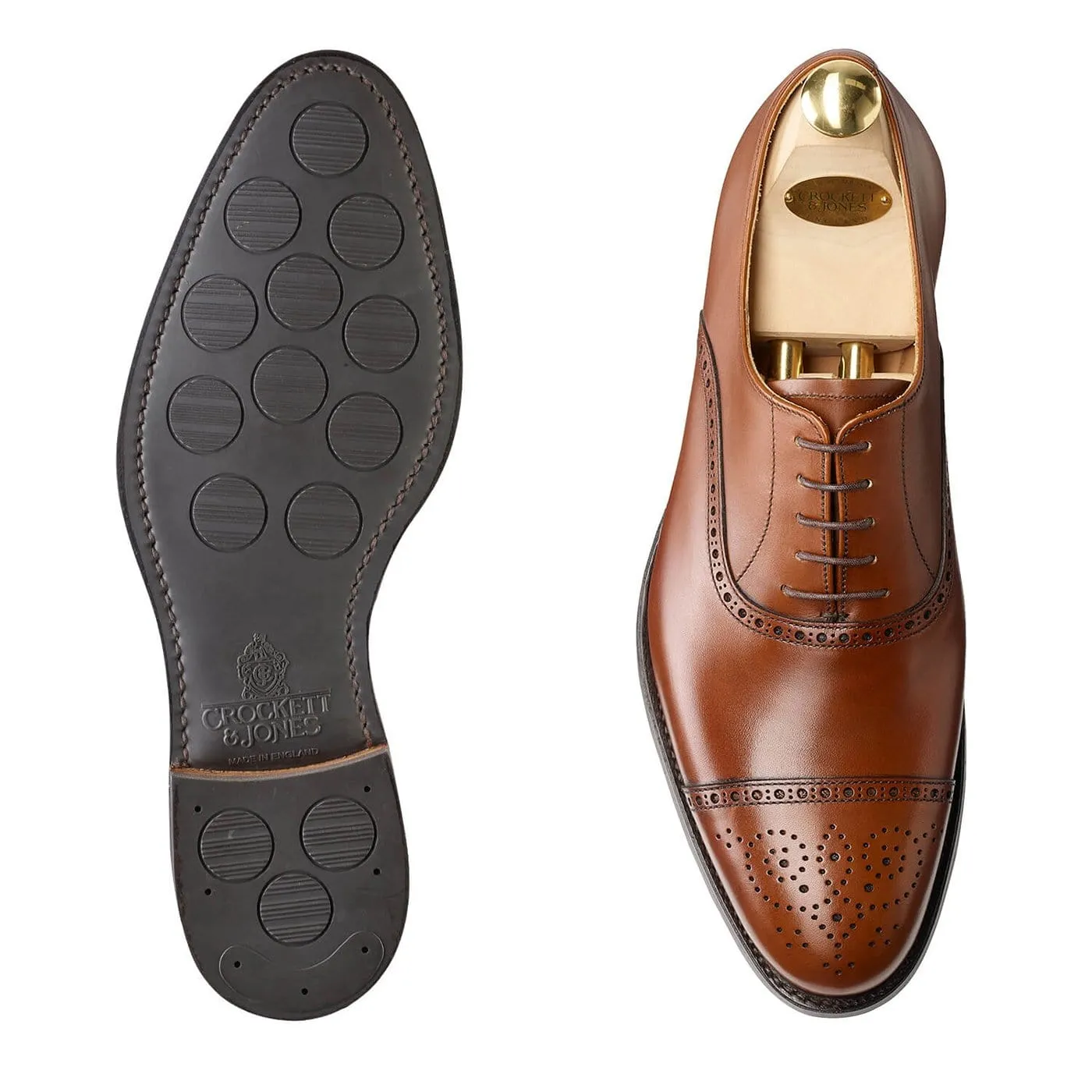 Hatton Bracken Burnished Calf Vintage Look Client Dinner