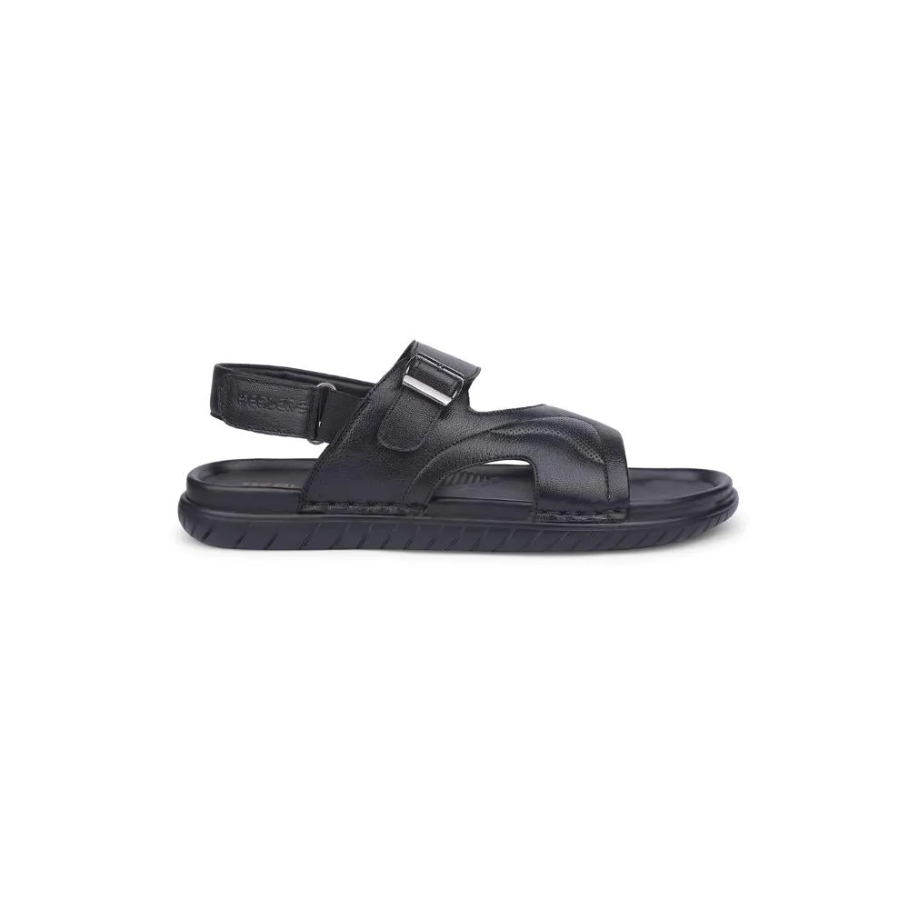 Healers By Liberty Mens OSL-51 Black Casual Sandal Heel Air Flow