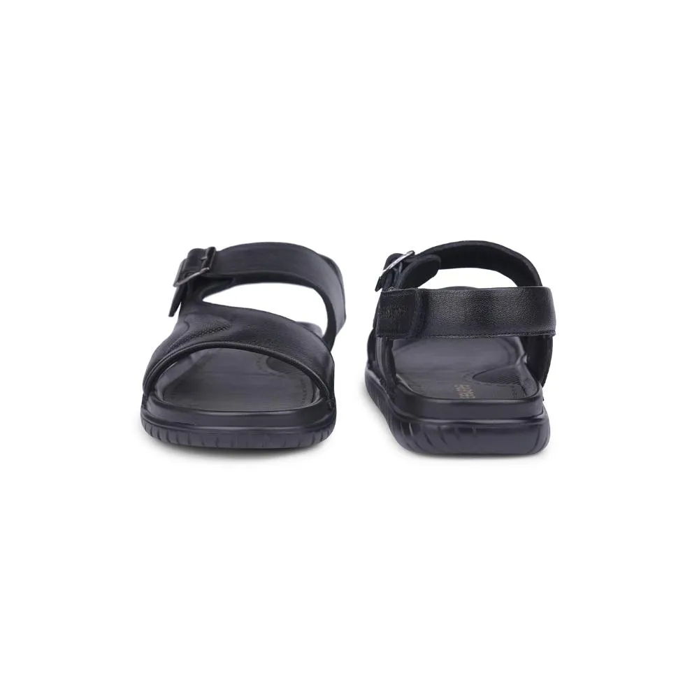Green Fresh Healers By Liberty Mens OSL-51 Black Casual Sandal