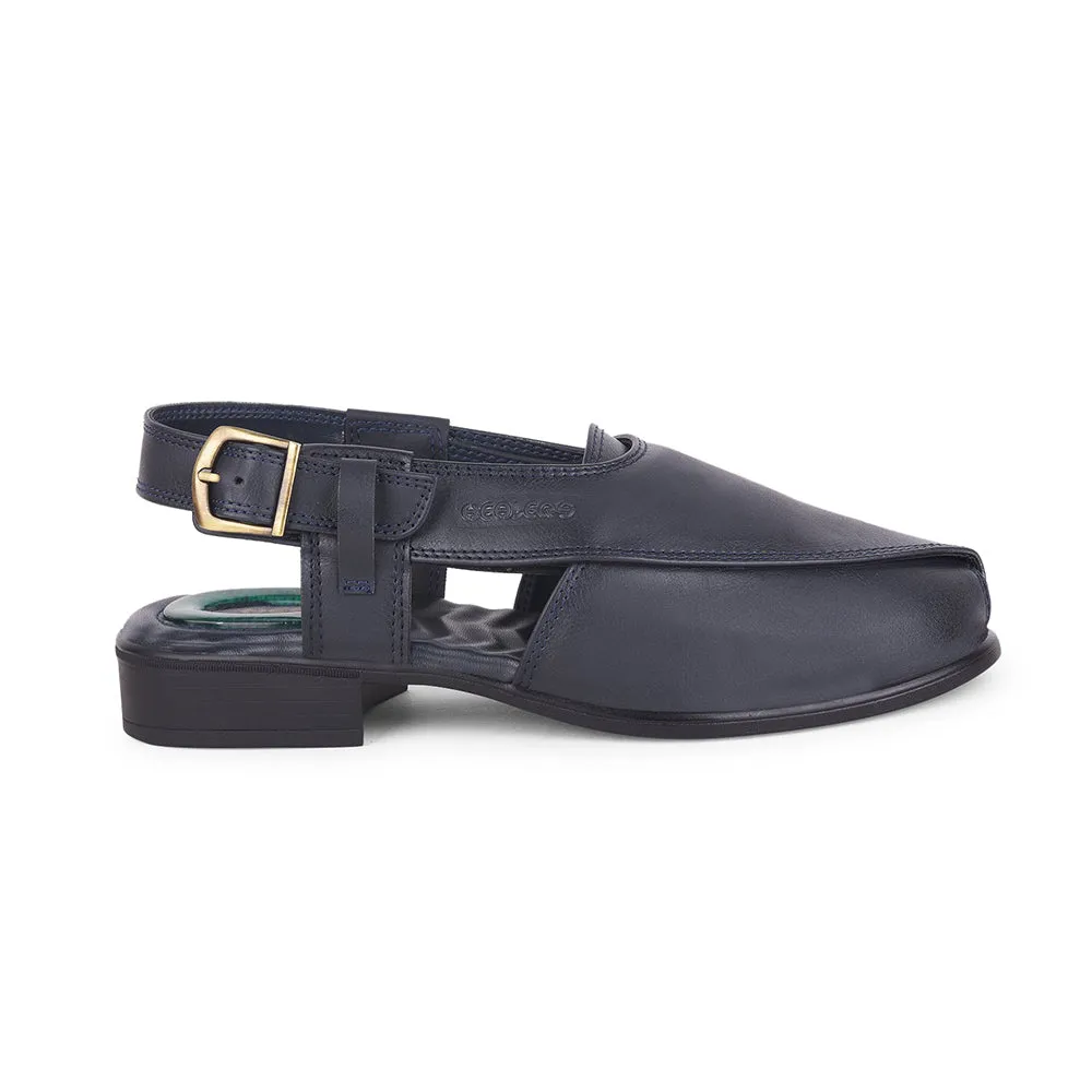 Healers By Liberty Mens PISHOR-2E Blue Casual Sandal Elastic Strap