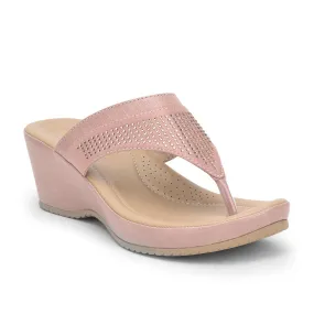 Sandal Customization Healers Fashion Thong For Ladies (Pink) MDL-75 By Liberty