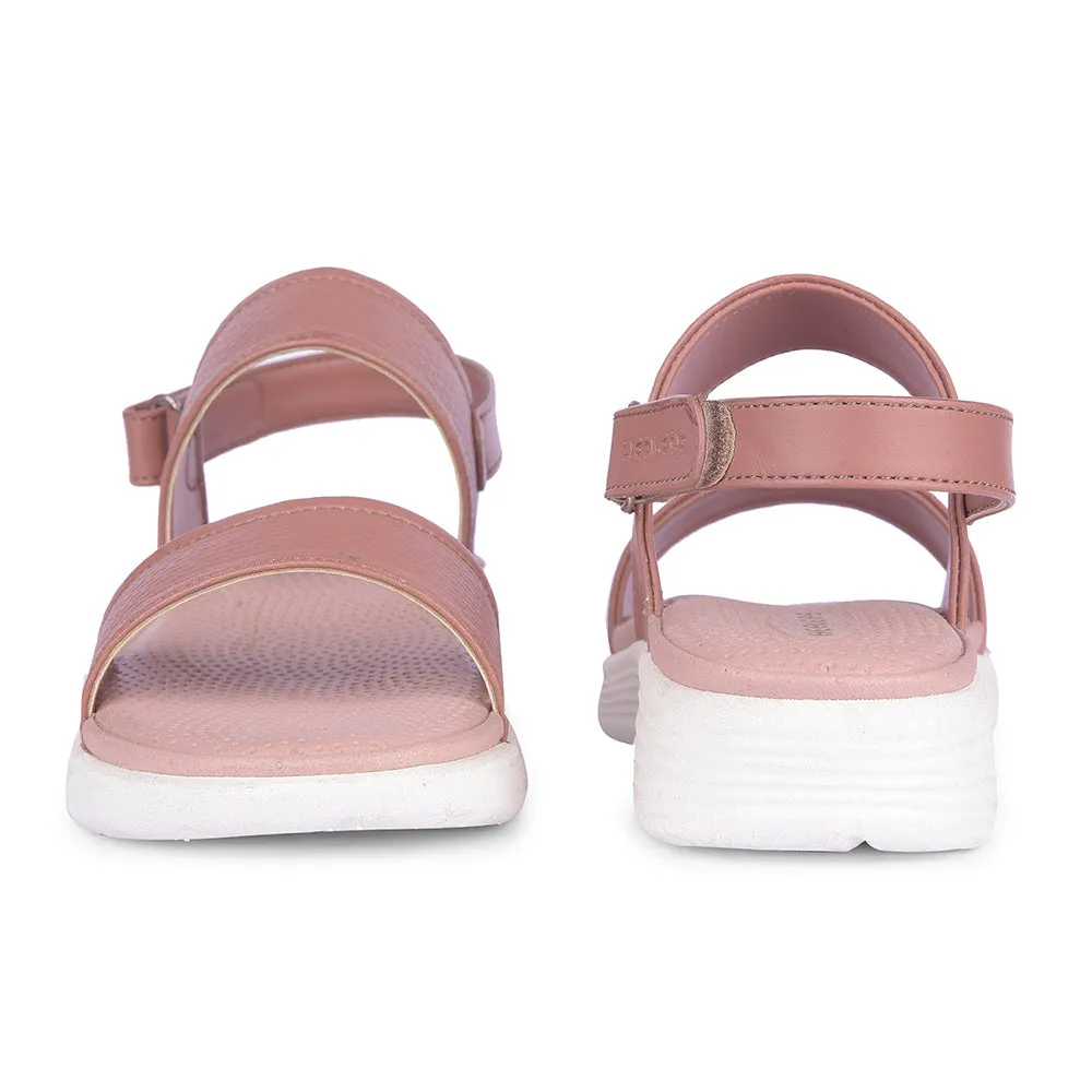 Healers Peach Casual Sandal For Women SOFIA-2E By Liberty Pool Fun