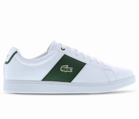 morning running Men's Lacoste Carnaby 0121 4 SMA (White/Dark Green)